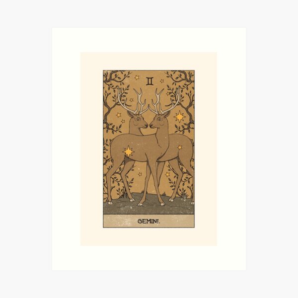 Gemini Art Print