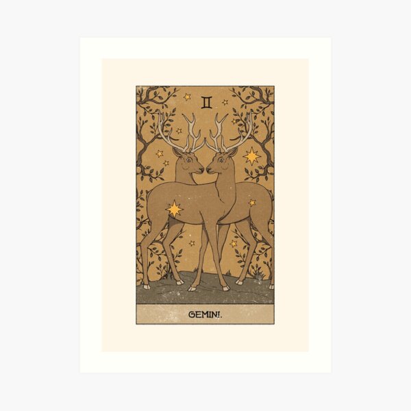 Gemini Art Print