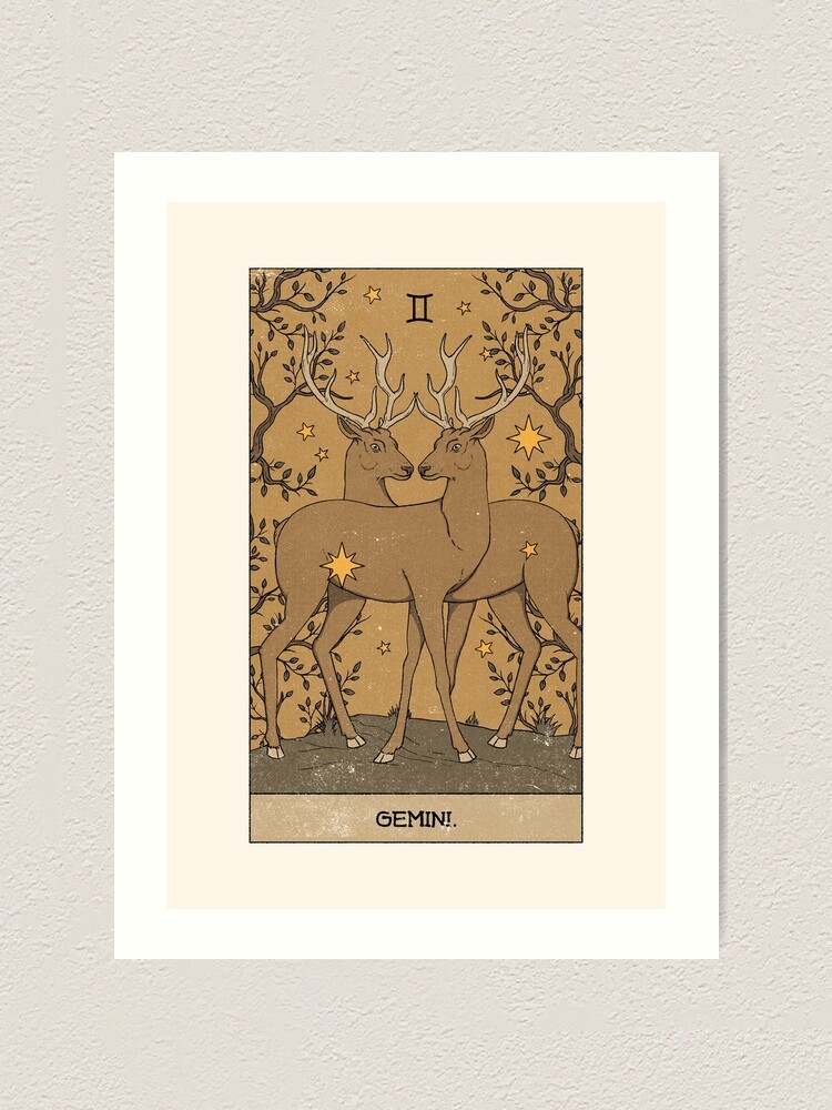 Alternate view of Gemini Art Print
