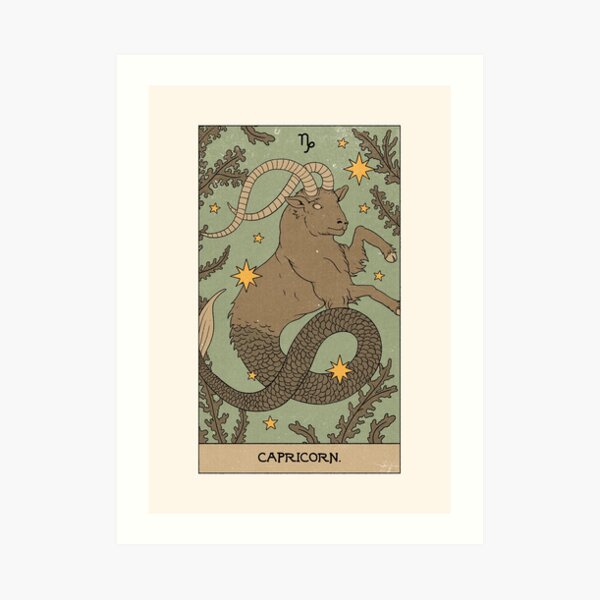 Capricorn Art Print