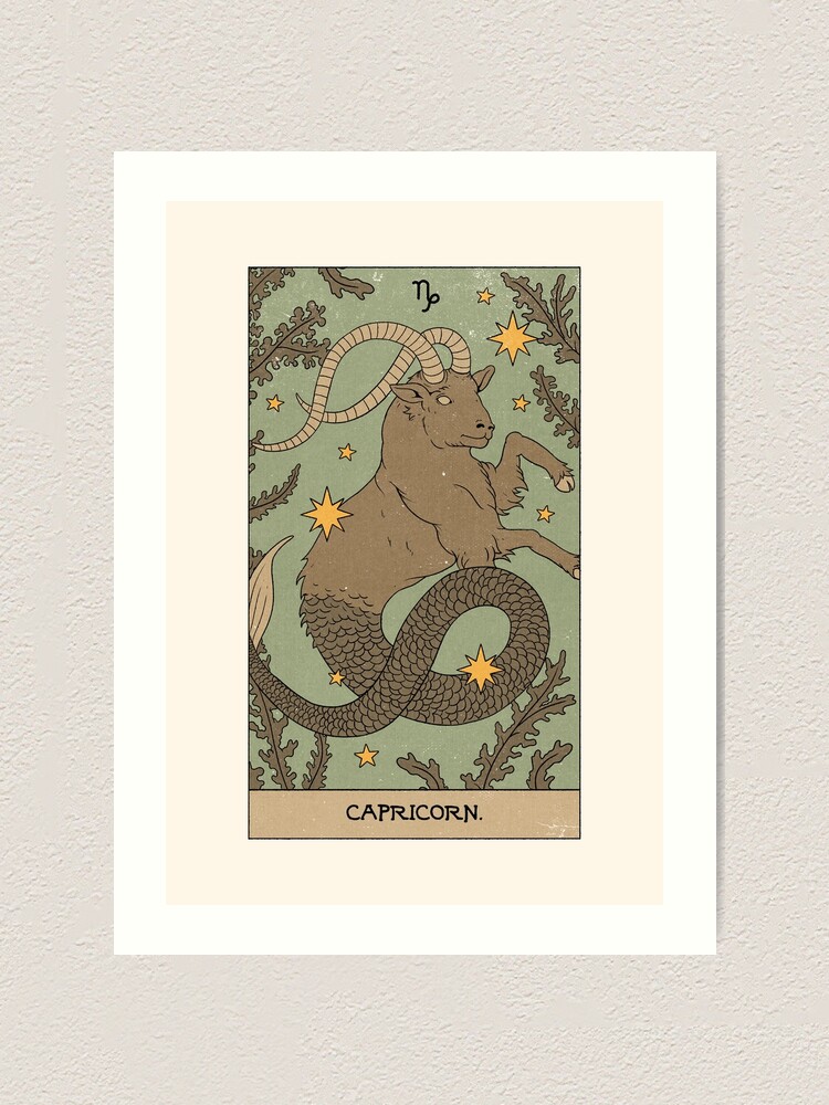 Alternate view of Capricorn Art Print
