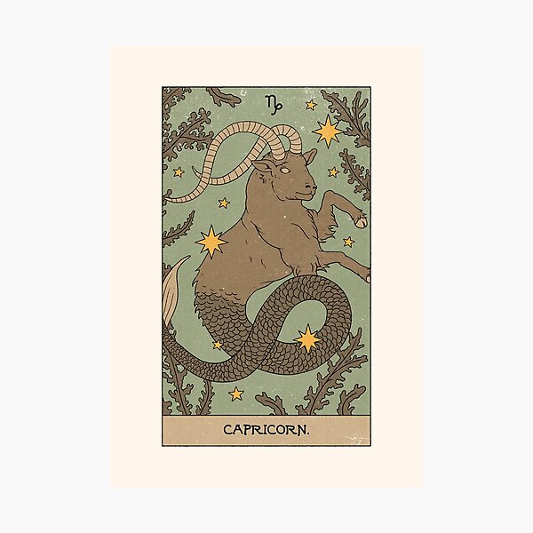 Capricorn Photographic Print