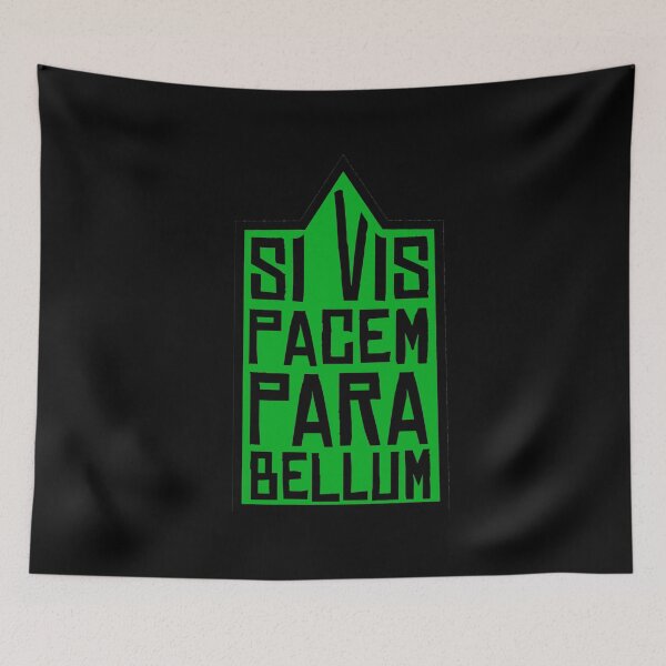 Item preview, SI VIS PACEM PARA BELLUM yellow - Airsoft Latin- movie quote designed and sold by AirsoftBD.