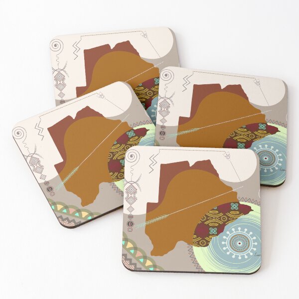 Item preview, Botswana Stylized designed and sold by lanrestudio.