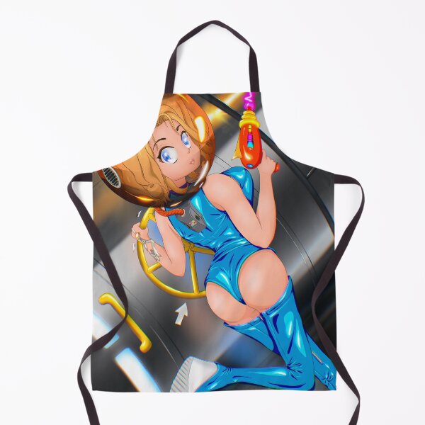 Item preview, Retro sci-fi anime girl designed and sold by BumphGb.