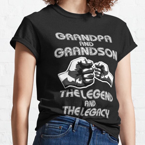 Grandpa & Grandpas Fishing Partner Matching T-shirt Set for Grandpa and  Grandson and Granddaughter. Fathers Day Gift for Grandpa 