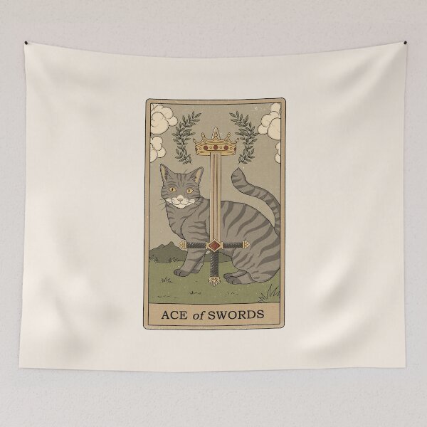 Item preview, Ace of Swords designed and sold by Thiago Corrêa.