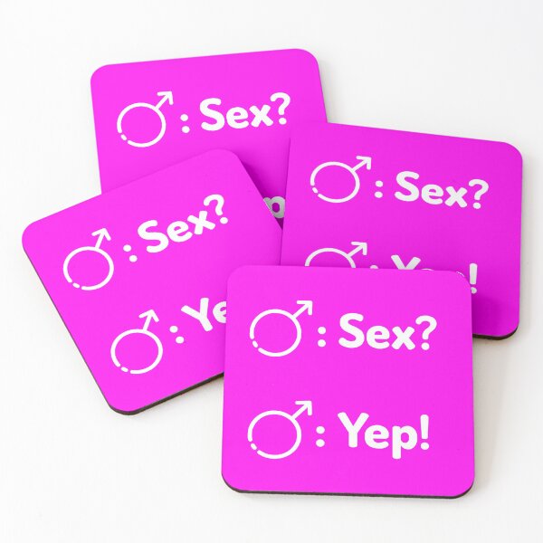 Item preview, Sex? Yep! for him and him. LGBT  designed and sold by LY D.