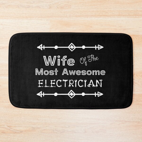 Item preview, Wife Of The Most Awesome Electrician | Tradies designed and sold by SerendipityNow.