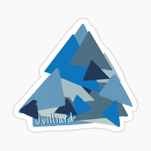 Abstract Juilliard Building Sticker