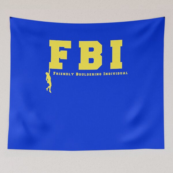 Item preview, FBI - Friendly Bouldering Individual designed and sold by Indubitably17.