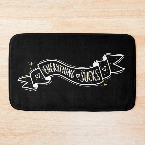 Item preview, Everything sucks banner designed and sold by hellohappy.