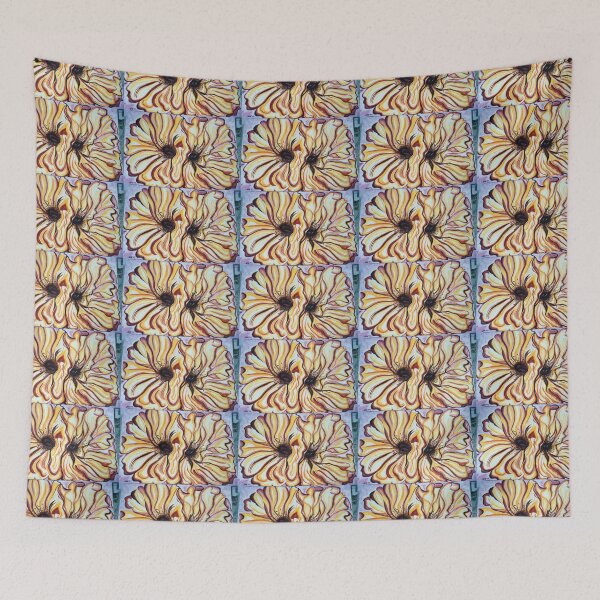 Item preview, Two varigated Poppies designed and sold by Susie  Mason.