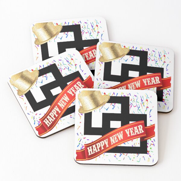 Item preview, Inter Happy New Year designed and sold by Square Dancing Gifts & Merchandise.