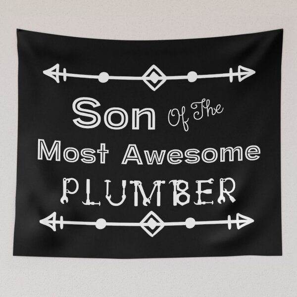 Item preview, Son Of The Most Awesome Plumber | Tradies designed and sold by SerendipityNow.