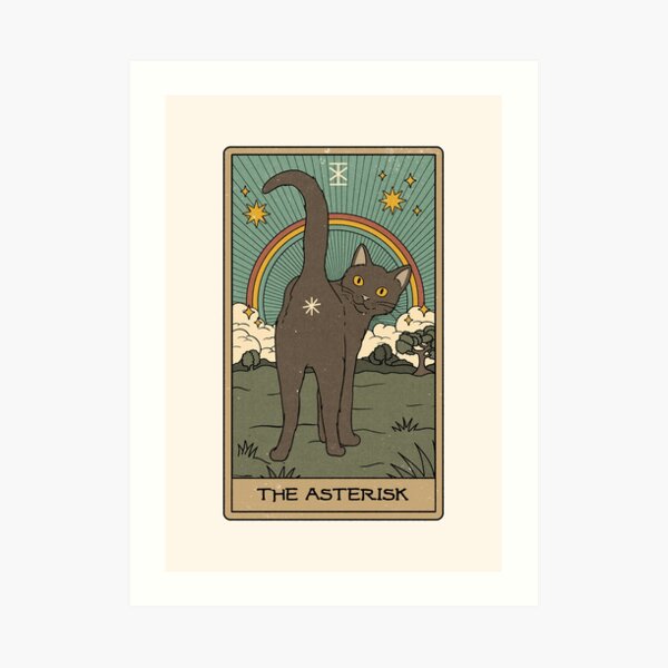 The Asterisk Art Print