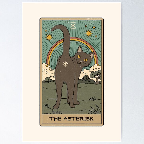 Item preview, The Asterisk designed and sold by Thiago Corrêa.