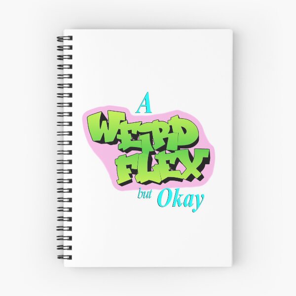Item preview, A Weird Flex But Okay TV Show Logo Parody designed and sold by YabYumShop.