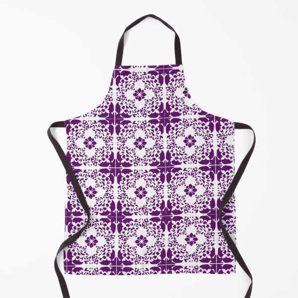Item preview, Inspired Azores Portugal Tile Purple designed and sold by nelmski.