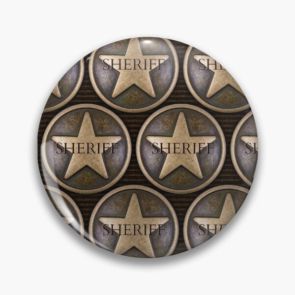 Item preview, Law Enforcement - All Over Sheriff Badges designed and sold by mydesignsbylar.