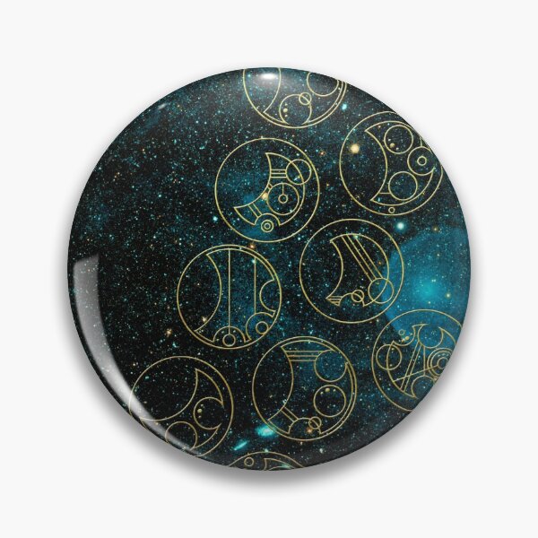 Item preview, Time Lord Words in Gold on Teal Stellar Background designed and sold by Darcy777.