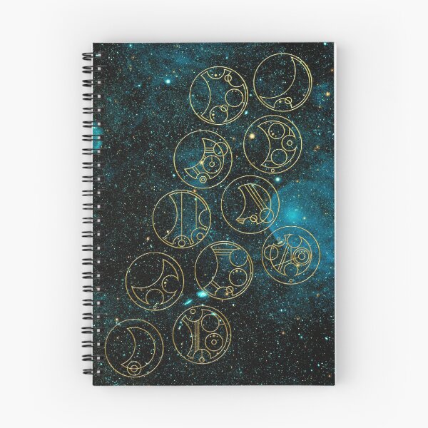 Item preview, Time Lord Words in Gold on Teal Stellar Background designed and sold by Darcy777.
