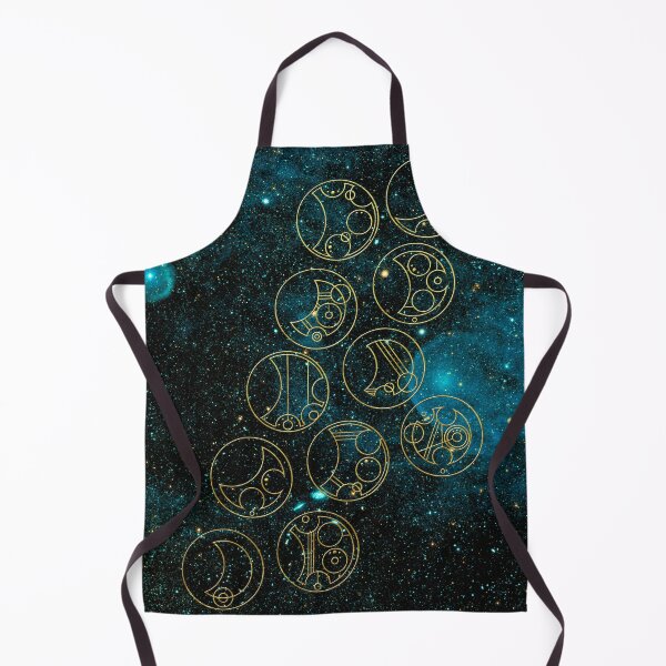 Item preview, Time Lord Words in Gold on Teal Stellar Background designed and sold by Darcy777.
