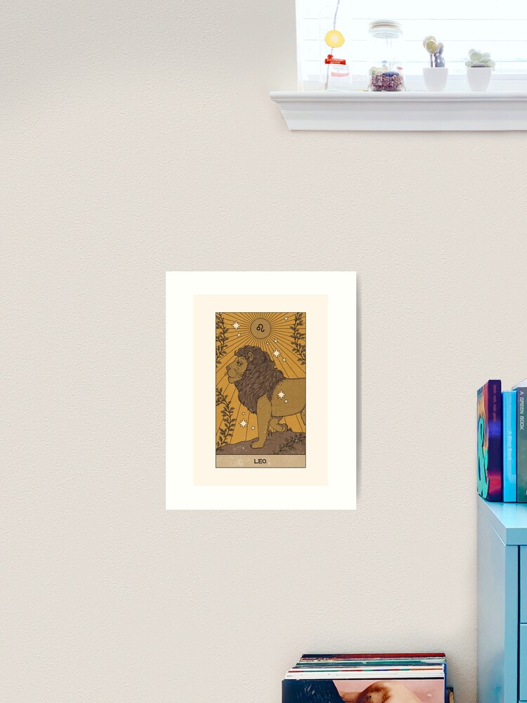 Thumbnail 1 of 3, Art Print, Leo designed and sold by thiagocorream.