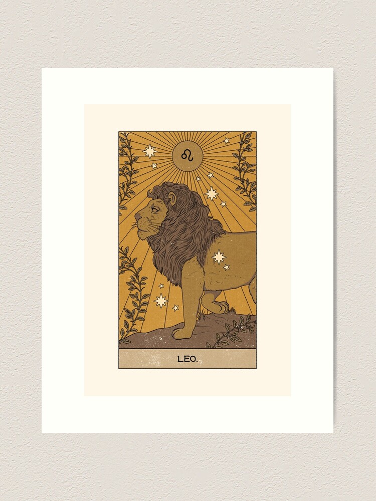 Thumbnail 2 of 3, Art Print, Leo designed and sold by thiagocorream.