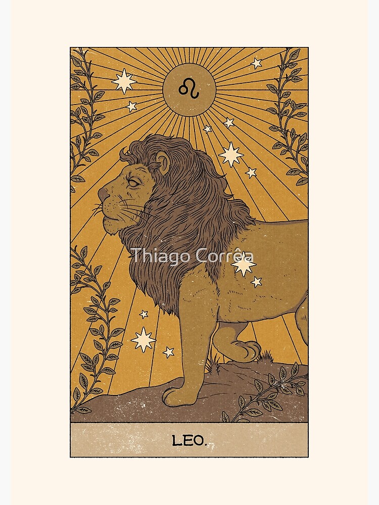 Thumbnail 3 of 3, Art Print, Leo designed and sold by thiagocorream.
