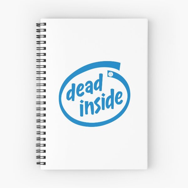 Item preview, Dead Inside Logo Parody designed and sold by YabYumShop.