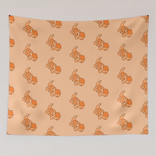 Item preview, Orange Ankylosaurus designed and sold by gabuniverse.