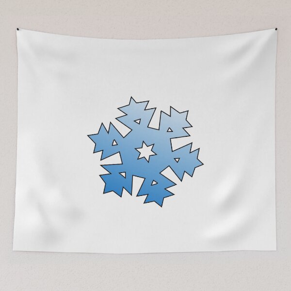 Item preview,  Snowflake tshirt designed and sold by Chaos Pixel Studio.