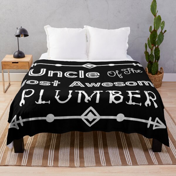 Item preview, Uncle Of The Most Awesome Plumber | Tradies designed and sold by SerendipityNow.