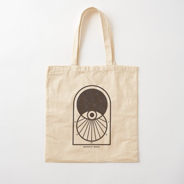Space and Time Cotton Tote Bag