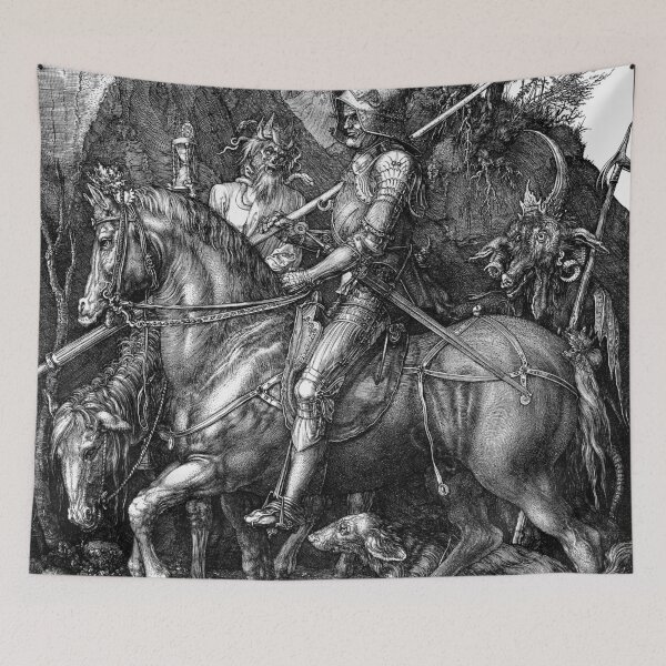 Item preview, Knight, Death, and The Devil - Albrecht Durer designed and sold by emovendo.