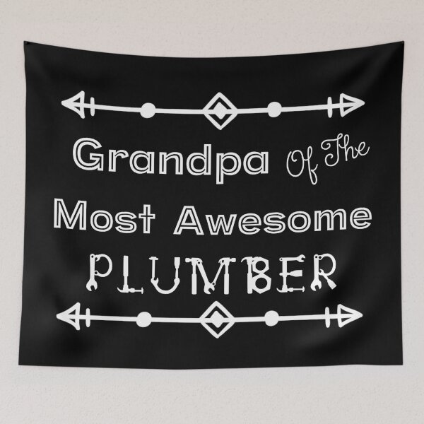 Item preview, Grandpa Of The Most Awesome Plumber | Tradies designed and sold by SerendipityNow.