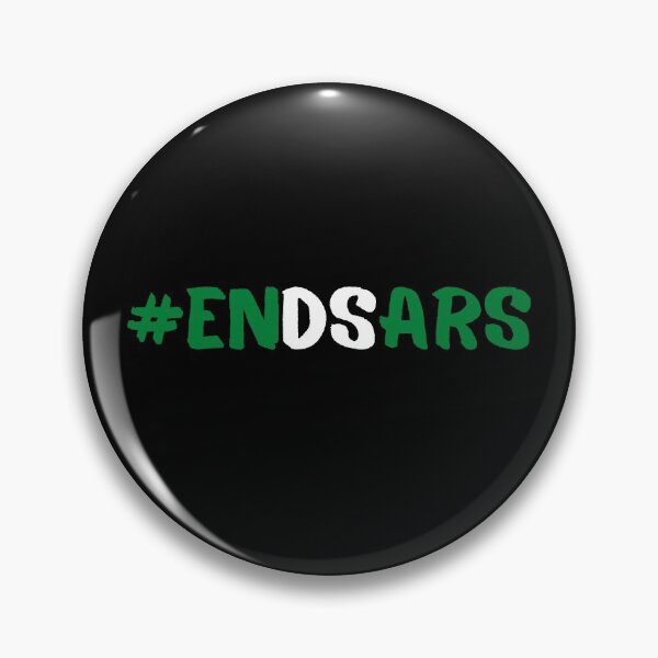 Item preview, End Sars, #endsars, Anti Sars, Nigerian Police Brutality Nigeria Design designed and sold by Gramsta.