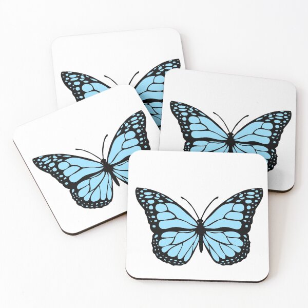 Item preview, blue butterfly  designed and sold by haileighamaya.