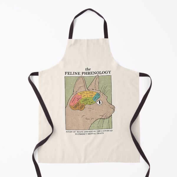 Item preview, The Feline Phrenology designed and sold by Thiago Corrêa.