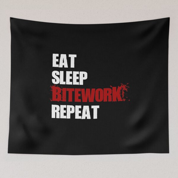 Item preview, Eat Sleep Bitework Repeat Dutch Shepherd designed and sold by Guarddogdrive.