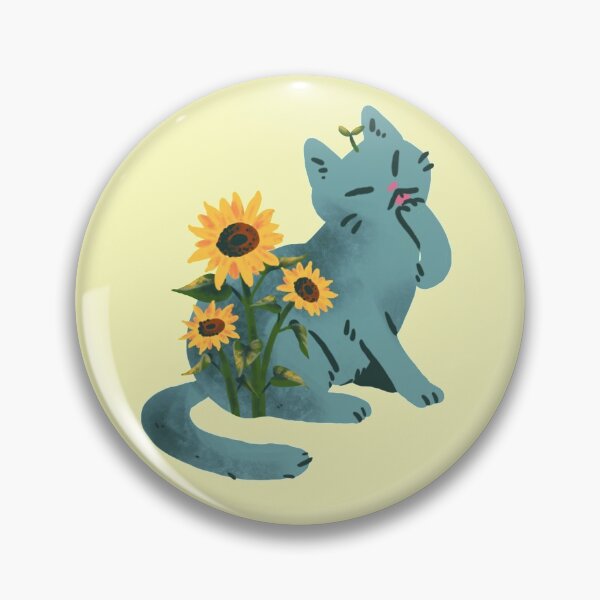 Item preview, Sunflower Cat designed and sold by oddtreesea.