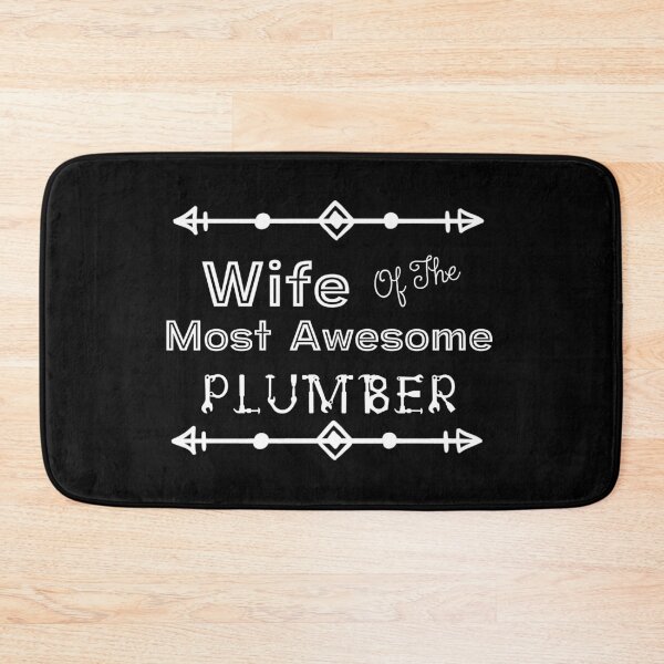Item preview, Wife Of The Most Awesome Plumber | Tradies designed and sold by SerendipityNow.
