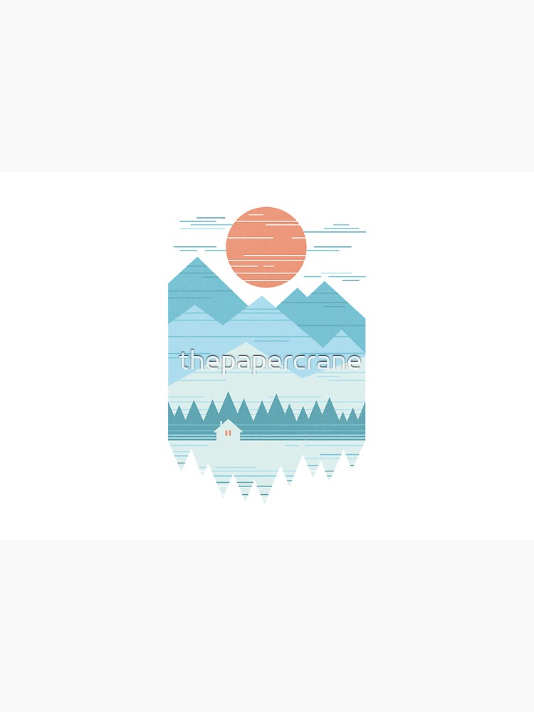 Cabin In The Snow by thepapercrane