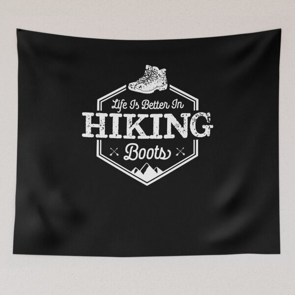 Item preview, Life is better in hiking boots  designed and sold by inkedtee.