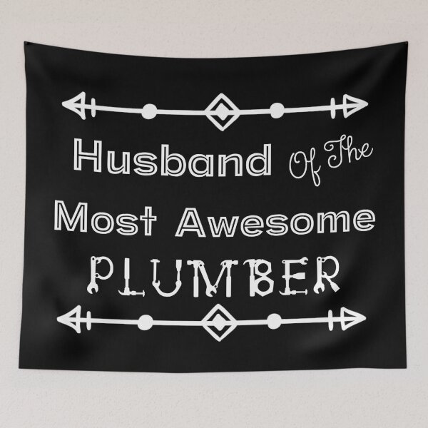 Item preview, Husband Of The Most Awesome Plumber | Tradies designed and sold by SerendipityNow.