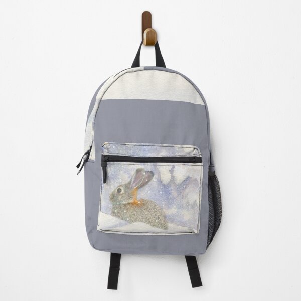 Item preview, Holiday Bunny Caught in an Early Snowfall designed and sold by Karen Granoski.