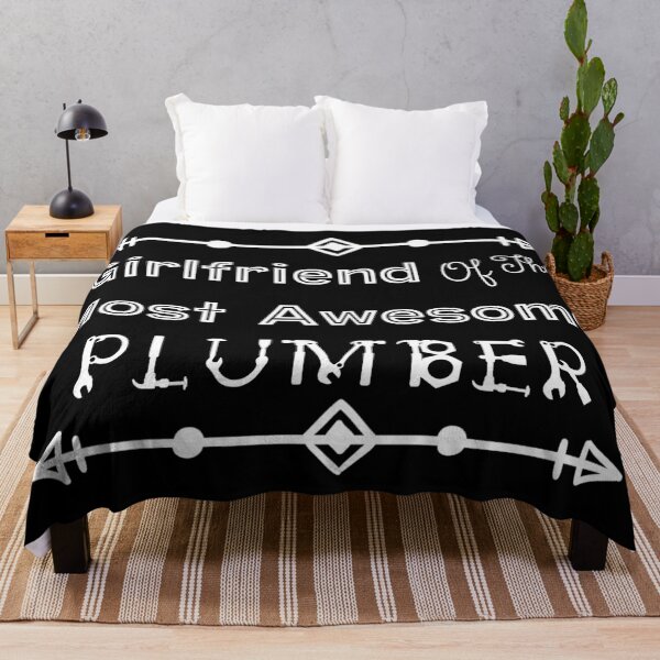 Item preview, Girlfriend Of The Most Awesome Plumber | Tradies designed and sold by SerendipityNow.