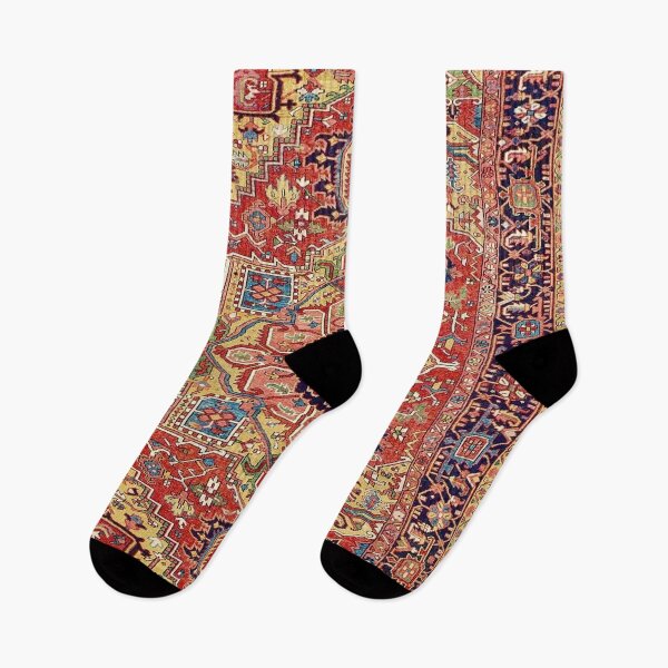 Aperçu de l'œuvre Tapis Persan Antique Vintage créée et vendue par AnnaAndVibes.