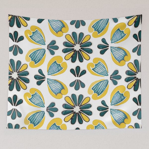 Artikelvorschau, Talavera Green & Gold entworfen und verkauft von Jennifer Geiger Art.